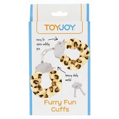 Furry Fun Cuffs Leopard