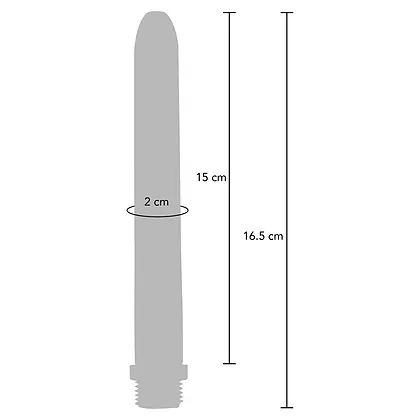 Furtun Igienic ToyJoy Drizzle 15 cm — curățare Anală Albastru