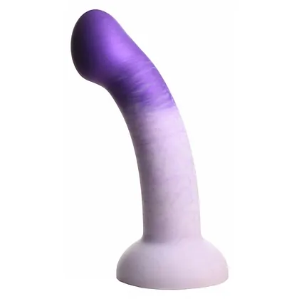 G-Swirl Punctul G Silicone Dildo Mov