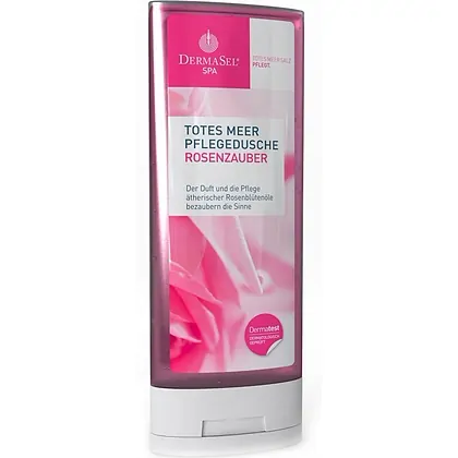 Gel De Dus cu Petale De Trandafir Dermasel 150ml