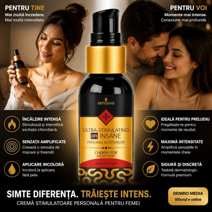 Gel Excitant Pentru Stimulare Clitoridiană Cherry Pop 57 ml