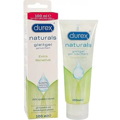 Gel Lubrifiant Durex Naturals Gleitgel 100ml