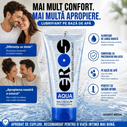 Gel Lubrifiant Eros Water Based 50ml