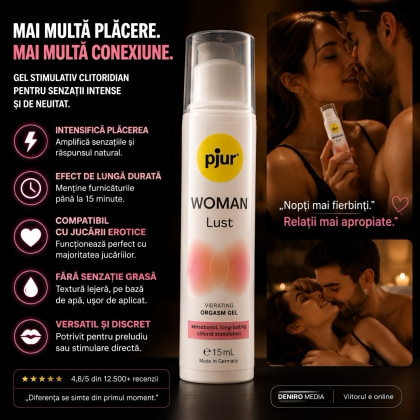 Gel Stimulator Clitoridian Pjur Woman Lust Gel 15ml