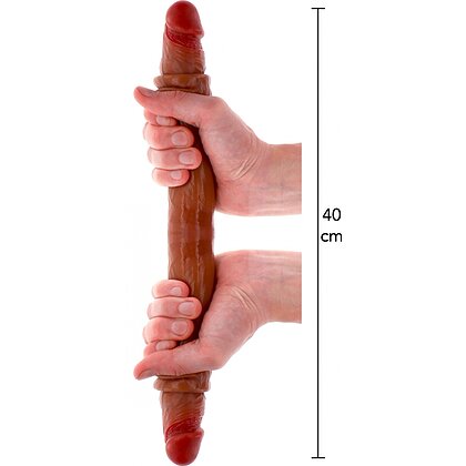 Get Real – Dublu Dong 40 cm, Silicon Realist