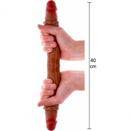 Get Real – Dublu Dong 40 cm, Silicon Realist