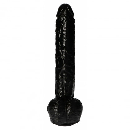 Golia XXL 40 cm Dildo Realist cu Ventuză — Toyz4lovers Negru