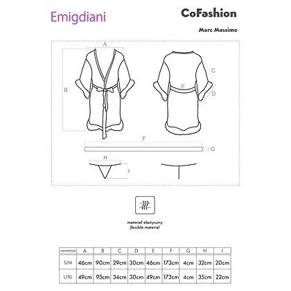 Halat CoFashion Emigdiani Negru S-M