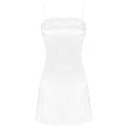 Halat Cu Chemise LivCo Jacqueline Alb 3XL