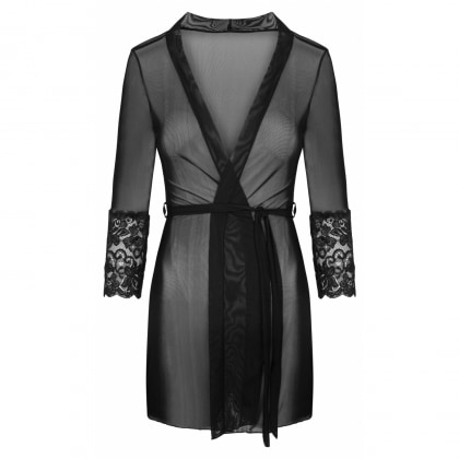 Halat Cu Chemise LivCo Livemia Negru 2XL