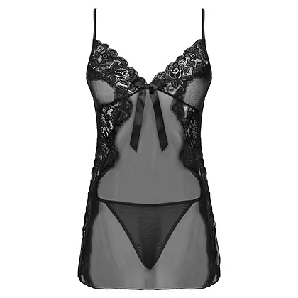 Halat Cu Chemise LivCo Livemia Negru 2XL