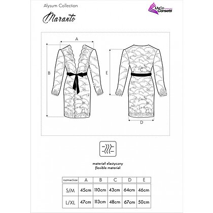Halat LivCo Mostina Negru L-XL