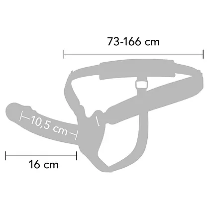 Ham Tubular 16 cm Discret și Reglabil Hidden Desire