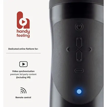 Handy Stroker Pro – 600 Mișcări pe min, cursă 11 cm Negru