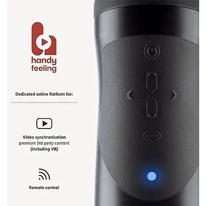 Handy Stroker Pro – 600 Mișcări pe min, cursă 11 cm Negru