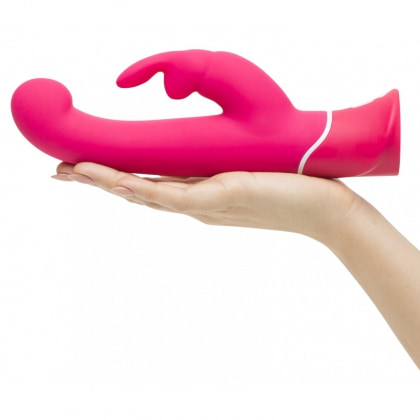 Vibrator Rabbit Punctul G cu Stimulare Clitoridiană Roz