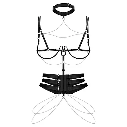 Harness Obsessive Premisis Negru S-L