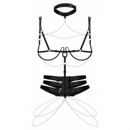 Harness Obsessive Premisis Negru S-L