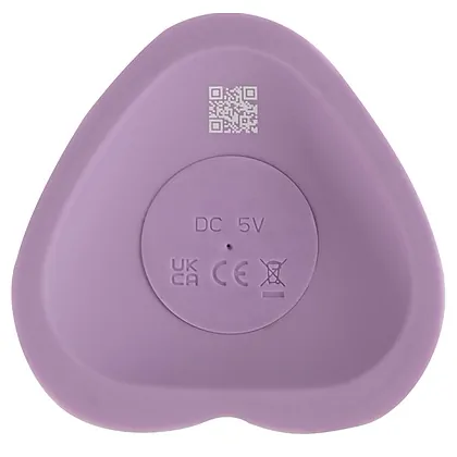Heart Guy Purple: Vibrator 10 Moduri, Ventuză Inimă