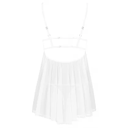 Babydoll Obsessive Heavenlly Alb XL-2XL