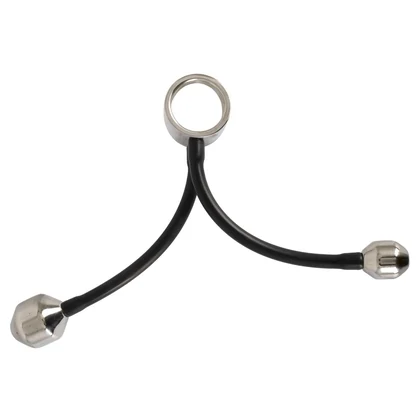 Heavy Gear – Inel Penian Metalic cu 2 Pluguri 31 cm Argintiu