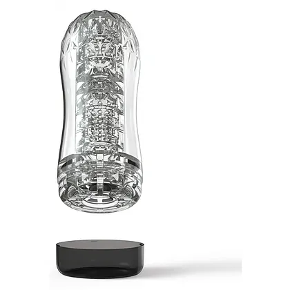 Hero Clear Blast – Stroker cu Vid, Transparent, 18 cm
