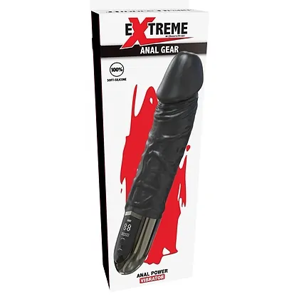 Hidden Desire Anal Power Vibrator Negru Reîncărcabil