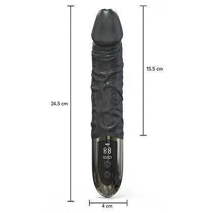 Hidden Desire Anal Power Vibrator Negru Reîncărcabil