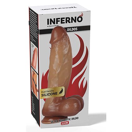 Hidden Desire - Dildo Realist Din silicon 22 cm, Discret