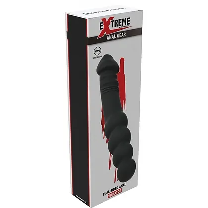 Hidden Desire Dublu Vibrator Anal 8+5 Moduri Negru