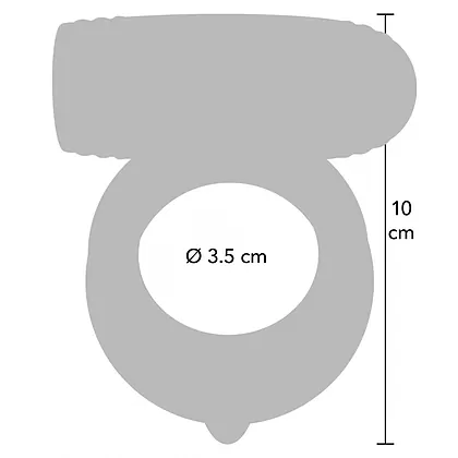 Hidden Desire Elite Power Twin C-Ring - 10 Moduri, IPX7 Negru