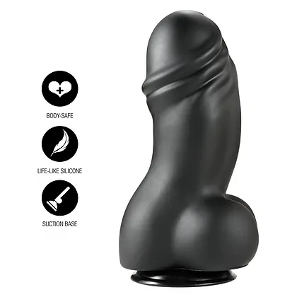 Hidden Desire Fat Boys Dildo PVC 22cm Negru