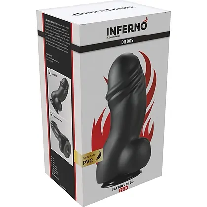 Hidden Desire Fat Boys Dildo PVC 22cm Negru