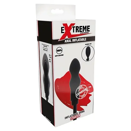 Hidden Desire Plug Gonflabil Negru – 9.5cm