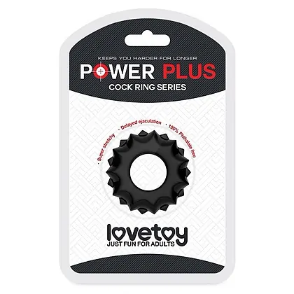 Inel Erecție Power Plus 1 Negru