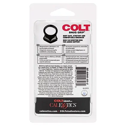Inel Penis COLȚ Snug Grip Negru