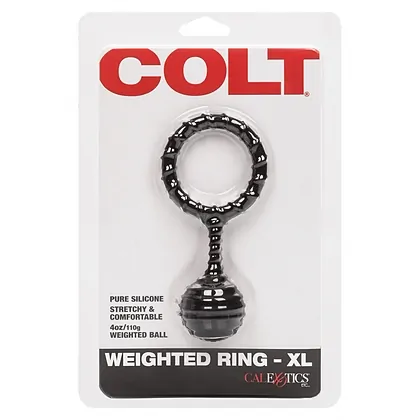 Inel penis COLT Weighted Ring - XL Negru