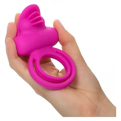 Inel Penis Dual Clitoris Flicker Enhancer Roz