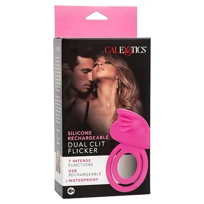 Inel Penis Dual Clitoris Flicker Enhancer Roz