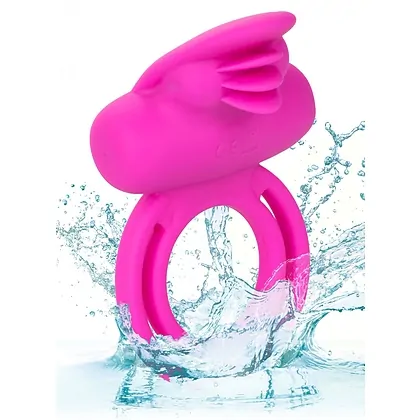 Inel Penis Dual Clitoris Flicker Enhancer Roz