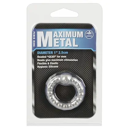 Inel Penis Maximum Metal Ring Gri