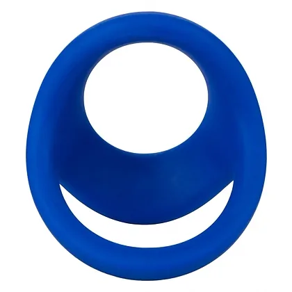 Inel Penis Penis Ball Dual Ring Albastru