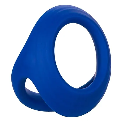 Inel Penis Penis Ball Dual Ring Albastru