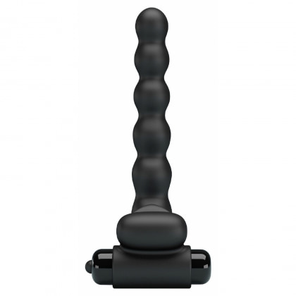 Inel Penis pentru Dublă Stimulare Hercules Negru