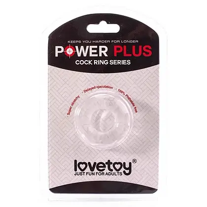 Inel Penis Power Plus 8 Transparent