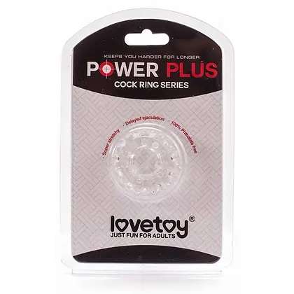 Inel Penis Power Plus Harder For Longer Transparent