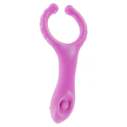 Inel Penis Vibrating Clitoris Stim C-Ring Roz