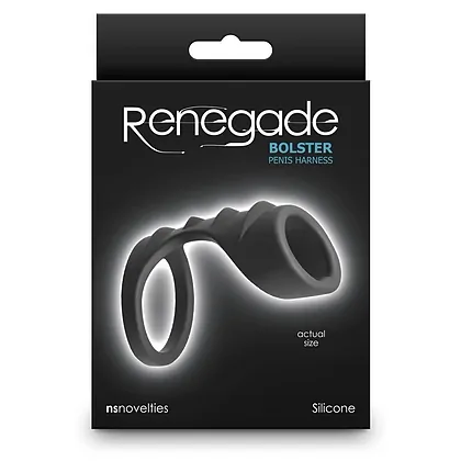 Inel Renegade Bolster, silicon Negru 9.3 X 5 cm
