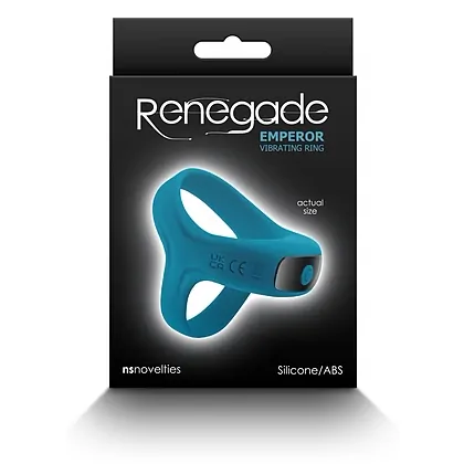 Inel Vibrant Renegade Emperor – Reîncărcabil, Albastru