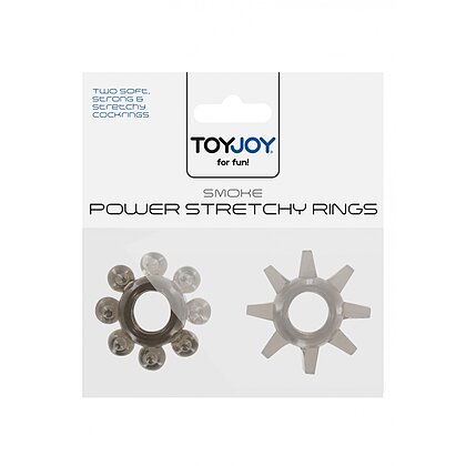 Inele Penis Power Stretchy 2buc Gri